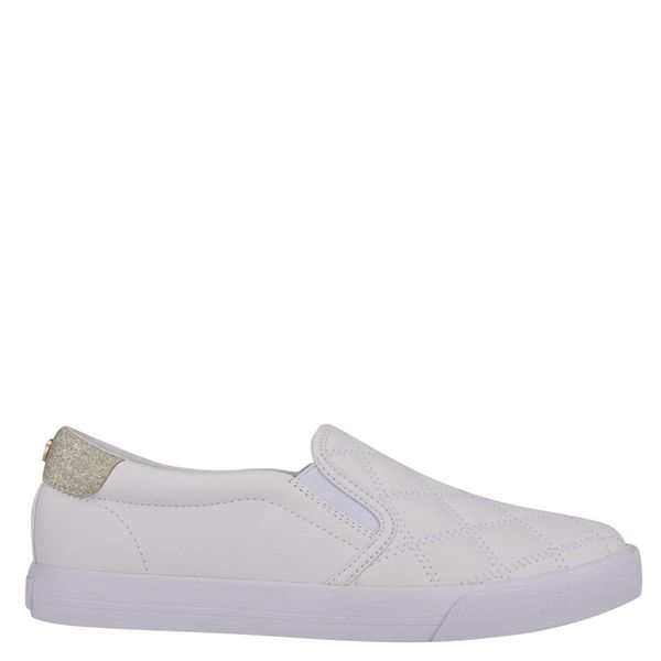 Nine West Lala Slip On White Sneakers | Ireland 95X37-3T85